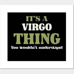 It's a Virgo Thing You Wouldn't Understand Posters and Art